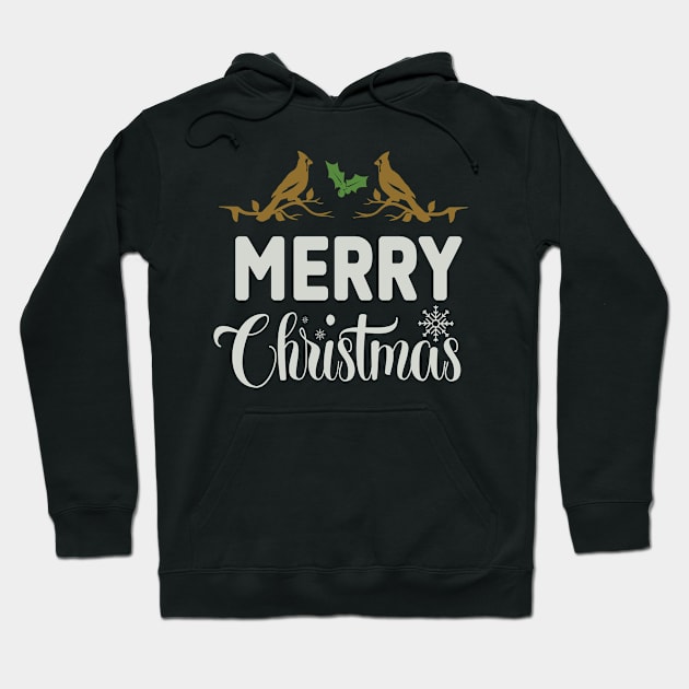 Merry Christmas Hoodie by Fox1999